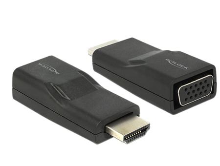 Delock Adaptér HDMI samec > VGA samice