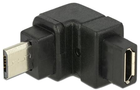 Delock adaptér USB 2.0 Micro-B samec > USB 2.0