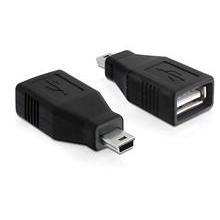 Delock Adaptér USB 2.0 Samice > USB mini