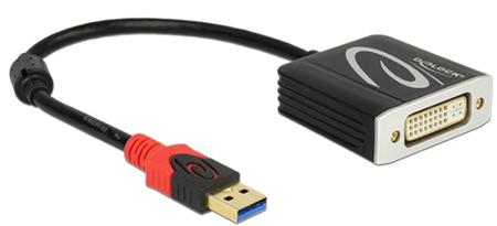 Delock Adapter USB 3.0 Type-A male > DVI