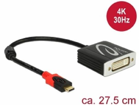 Delock Adaptér USB Type-C™ samec > DVI samice (DP