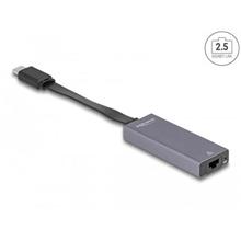 Delock Adaptér USB Type-C™ sítě 2,5 Gigabit LAN, tenký