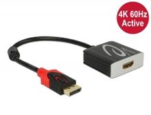 Delock Adaptér z Active DisplayPort 1.4 na HDMI, 4K, 60 Hz (HDR)