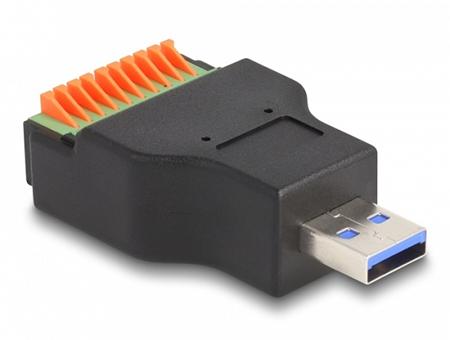 Delock Adaptér ze zástrčky rozhraní USB 3.2 Gen 1
