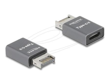 Delock Adaptér ze zástrčky USB 10 Gbps Type-E