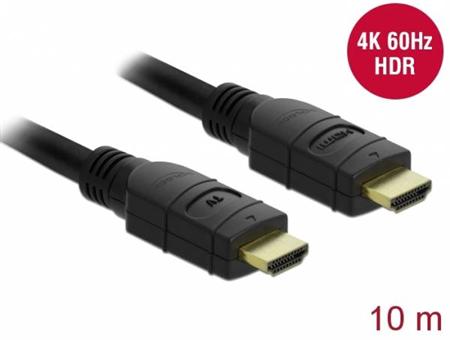Delock Aktivní kabel HDMI4K 60 Hz 10