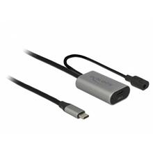 Delock Aktivní prodlužovací kabel USB 3.1 Gen 1 USB Type-C™ 5 m