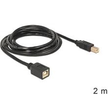 Delock Cable USB 2.0 B samec > B samice prodlužující 2 m