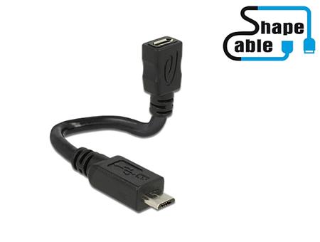 Delock Cable USB 2.0 Micro-B male > USB 2.0