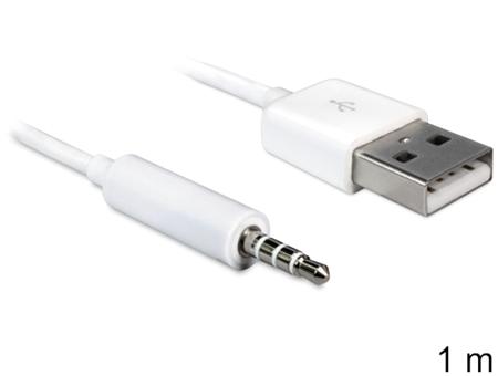 Delock Cable USB-A samec > Stereo jack 3.5 mm