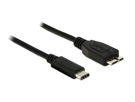 Delock Černý SuperSpeed kabel USB 10 Gbps (USB