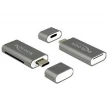 Delock Čtečka karet USB Type-C™ SDHC / MMC +