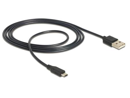 Delock datový a nabíjecí kabel USB A samec > USB
