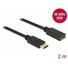 Delock DisplayPort 1.2 prodlužovací kabel 4K 60