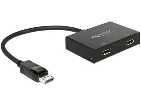 Delock Displayport 1.2 Rozbočovač 1 x Displayport