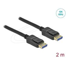 Delock DisplayPort kabel 10K 60 Hz 54 Gbps 2 m