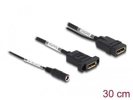 Delock DisplayPort kabel, 4K 60 Hz, se