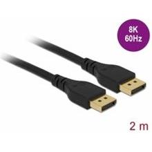 Delock DisplayPort kabel 8K 60 Hz 2 m DP 8K