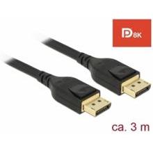 Delock DisplayPort kabel 8K 60 Hz 3 m DP 8K