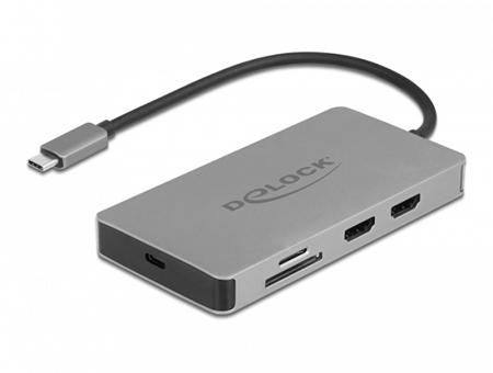 Delock Doková stanice USB Type-C™ 4K - duální