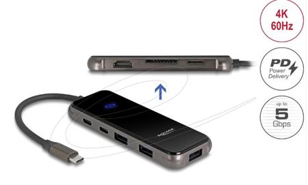 Delock Dokovací stanice USB Type-C™ 4K – HDMI /