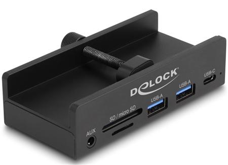 Delock Externí 3 portový rozbočovač USB 5 Gbps, 2