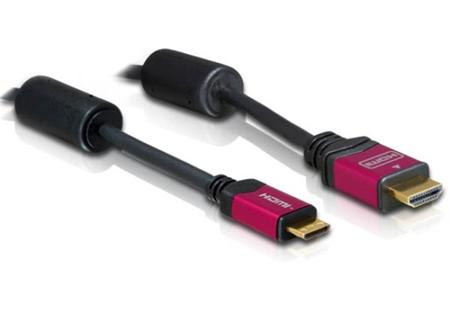 Delock HDMI kabel A/C samec/samec, délka 3