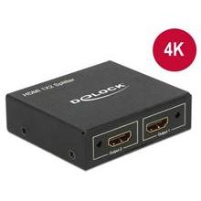 Delock HDMI Splitter 1 x HDMI in > 2 x HDMI out