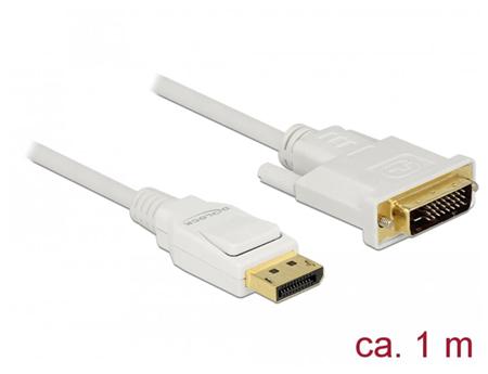 Delock Kabel Displayport 1.2 samec > DVI 24+1
