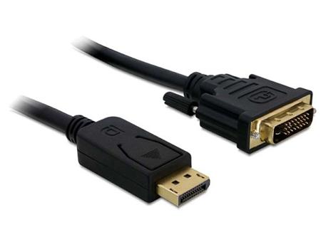 Delock kabel DisplayPort (samec) na DVI 24+1