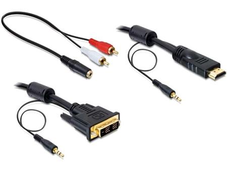 Delock Kabel DVI - HDMI + Sound samec - samec 2