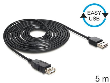 Delock kabel EASY-USB 2.0-A samec > USB 2.0-A