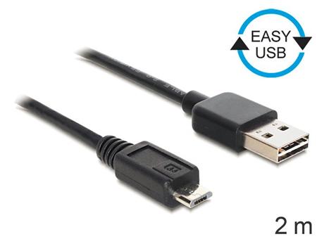 Delock kabel EASY-USB 2.0-A samec > USB 2.0