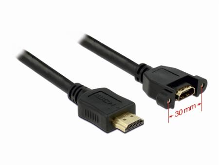Delock kabel HDMI A samec > HDMI A samice