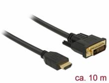 Delock Kabel HDMI na DVI 24+1 obousměrný 10 m