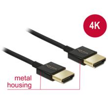 Delock Kabel High Speed HDMI s Ethernetem - HDMI-A samec > HDMI-A samec 3D 4K 3 m aktivní Slim Premium