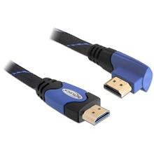 Delock Kabel High Speed HDMI s Ethernetem – HDMI A samec > HDMI A samec pravoúhlý 5 m