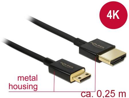 Delock Kabel High Speed HDMI s Ethernetem -