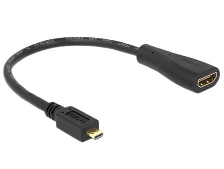 Delock Kabel High Speed HDMI s Ethernetem - micro