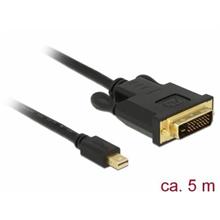 Delock Kabel mini Displayport 1.1 Stecker > DVI 24+1 Stecker 5 m