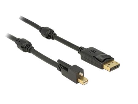 Delock Kabel mini Displayport 1.2 samec se