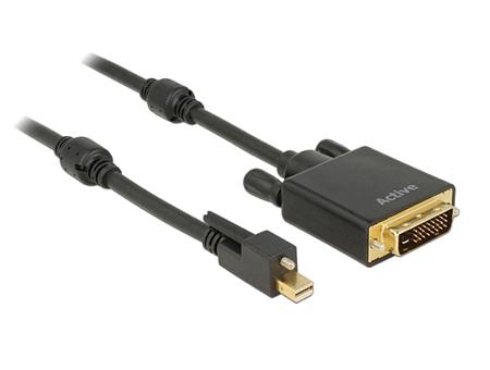 Delock Kabel mini Displayport 1.2 samec se