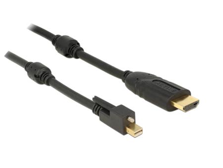 Delock Kabel mini Displayport 1.2 samec se