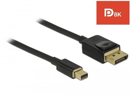 Delock Kabel Mini DisplayPort na DisplayPort 8K