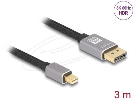 Delock Kabel mini DisplayPort na DisplayPort 8K