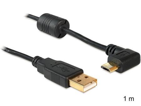 Delock kabel USB 2.0 A samec > USB micro B samec,