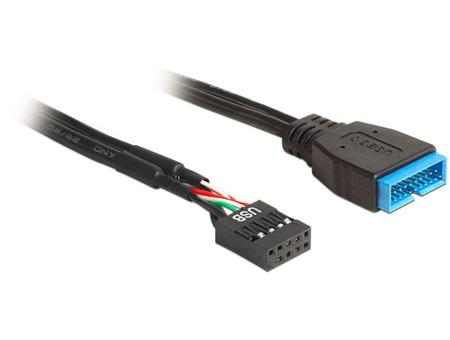 Delock kabel USB 2.0 pinový konektor samice >