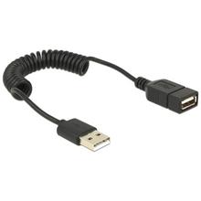 Delock kabel USB 2.0, prodlužovací, samec / samice, kroucený kabel
