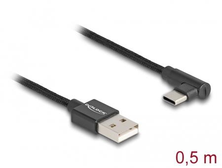 Delock Kabel USB 2.0 Typ-A samec na USB Type-C™