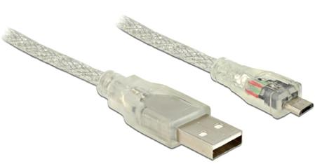 Delock Kabel USB 2.0 Typ-A samec > USB 2.0